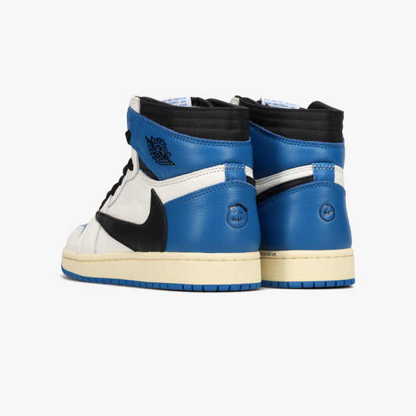 NIKE AIR JORDAN 1 RETRO HIGH [TRAVIS SCOTT] SAIL/BLACK/MILITARY BLUE