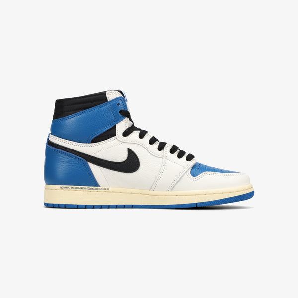 NIKE AIR JORDAN 1 RETRO HIGH [TRAVIS SCOTT] SAIL/BLACK/MILITARY BLUE