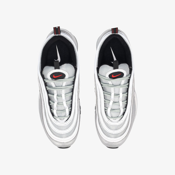 NIKE AIR MAX 97 OG METALLIC SILVER/UNIVERSITY RED/BLACK [SILVER