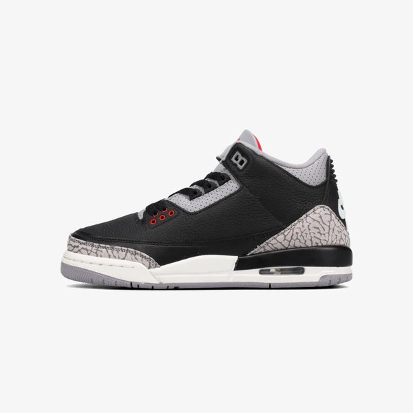 NIKE AIR JORDAN 3 RETRO GS -BLACK CEMENT-