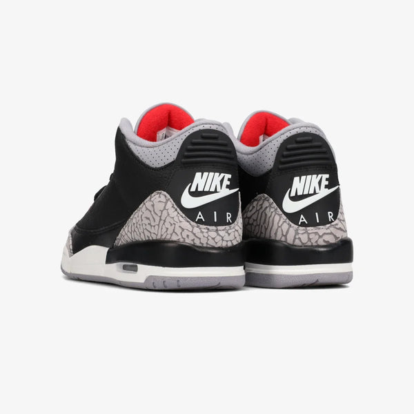 NIKE AIR JORDAN 3 RETRO GS -BLACK CEMENT-