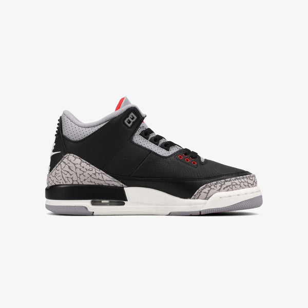 NIKE AIR JORDAN 3 RETRO GS -BLACK CEMENT-