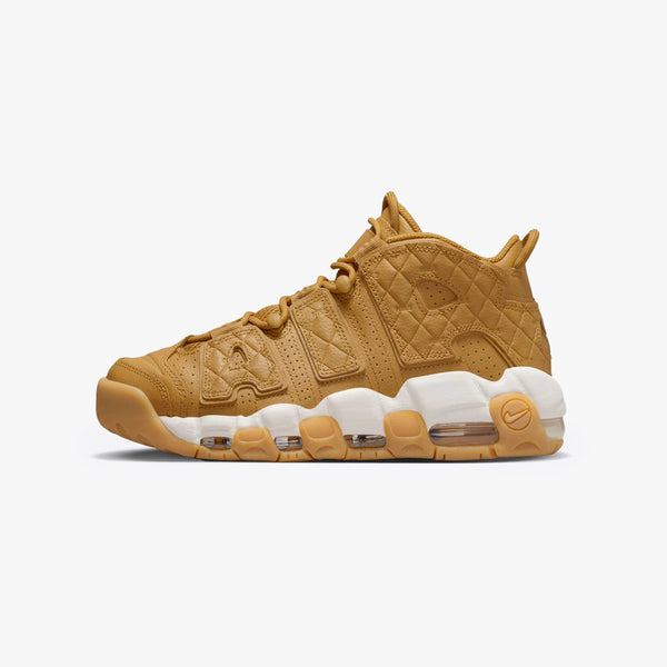 NIKE WMNS AIR MORE UPTEMPO WHEAT/LIGHT GUM BROWN – KICKS LAB