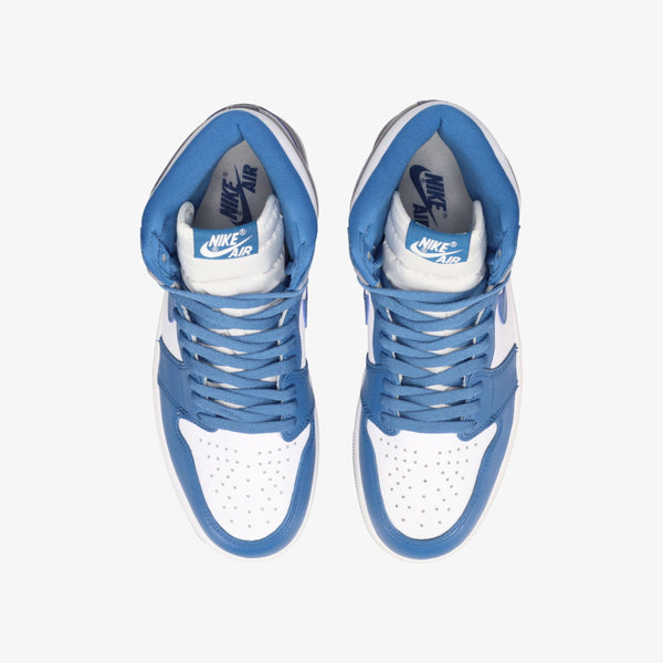 NIKE AIR JORDAN 1 RETRO HIGH OG TRUE BLUE/WHITE/CEMENT GRAY [TRUE BLUE]