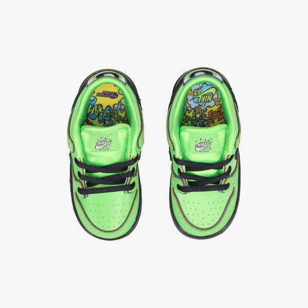 NIKE SB DUNK LOW PRO QS TD × THE POWERPUFF GIRLS -BUTTERCUP-