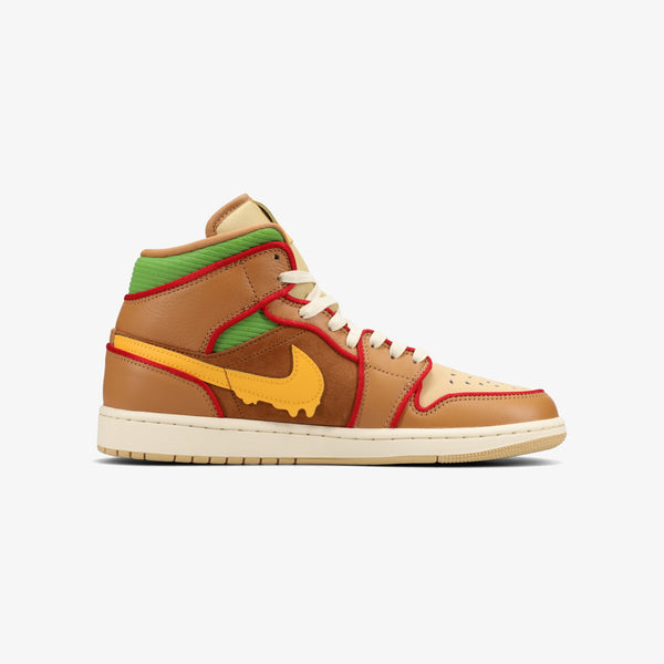 NIKE AIR JORDAN 1 MID SE -CHEESEBURGER-