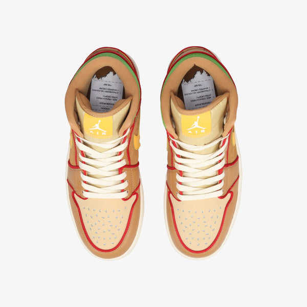 NIKE AIR JORDAN 1 MID SE -CHEESEBURGER-