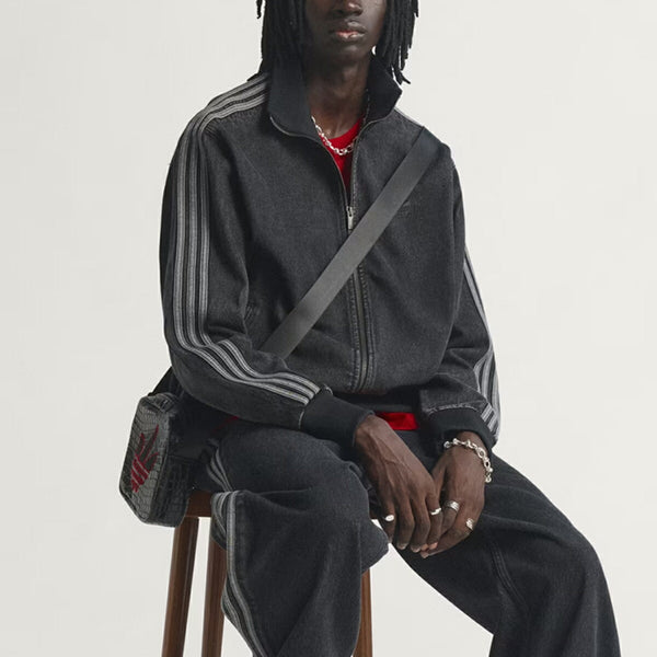 adidas ADICOLOR DENIM FIREBIRD TRACK TOP