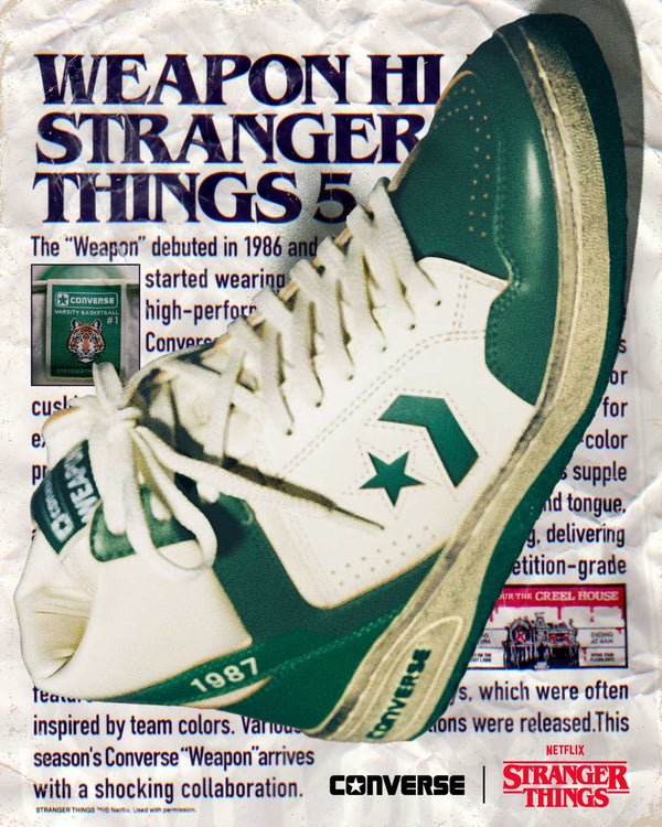 CONVERSE WEAPON HI / STRANGER THINGS 5