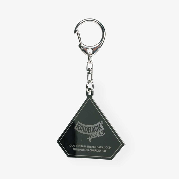 CRSB／raidback fabric Metallic Keychain