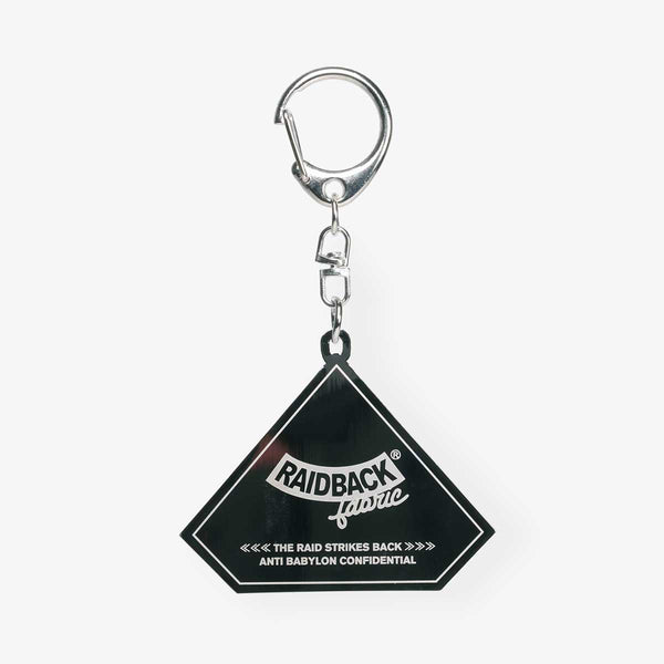CRSB／raidback fabric Metallic Keychain