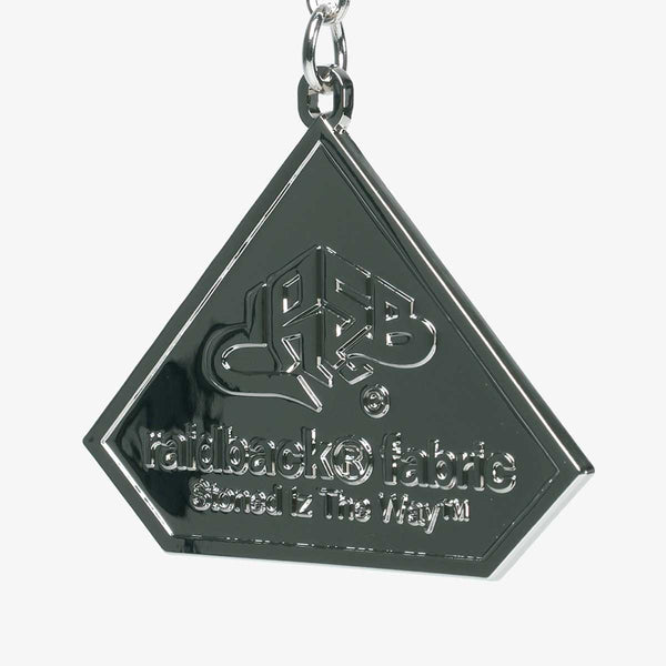 CRSB／raidback fabric Metallic Keychain