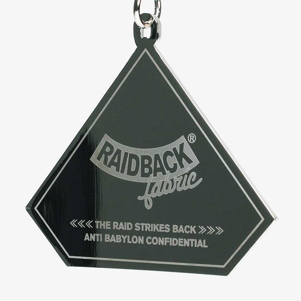 CRSB／raidback fabric Metallic Keychain