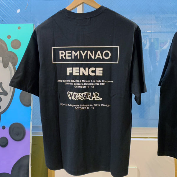 REMYNAO T-SHIRTS BLACK