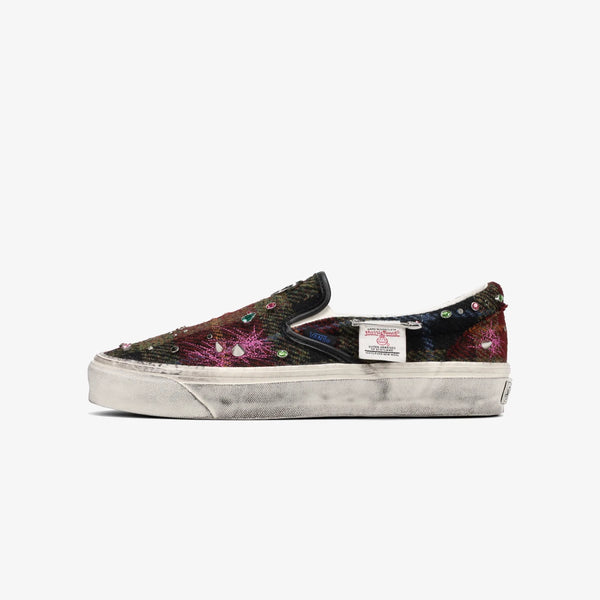 VANS LX CLASSIC SLIP-ON 98 × HARRIS TWEED