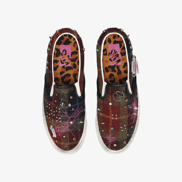 VANS LX CLASSIC SLIP-ON 98 × HARRIS TWEED