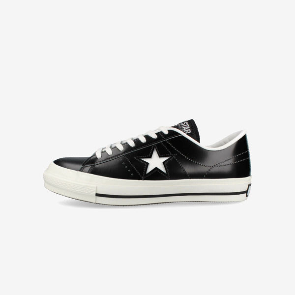 CONVERSE ONE STAR J BLACK/WHITE [MADE IN JAPAN] [Made in Japan]