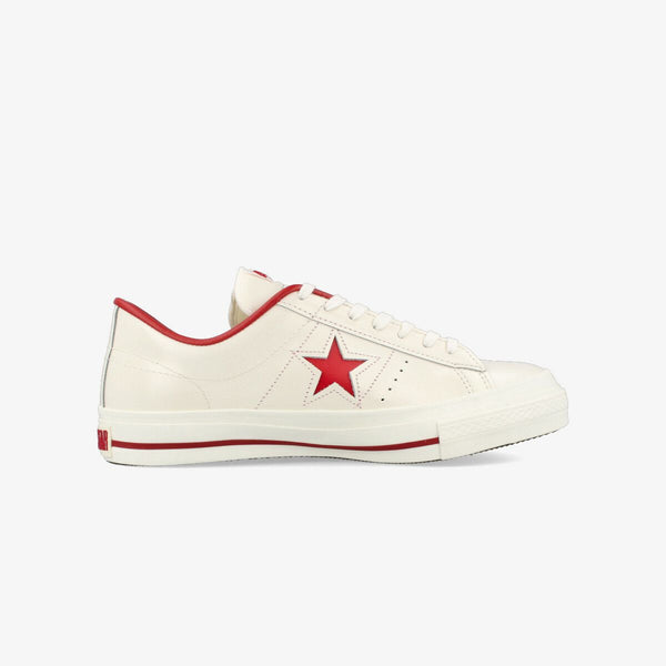 CONVERSE ONE STAR J WHITE/RED 【MADE IN JAPAN】【日本製】