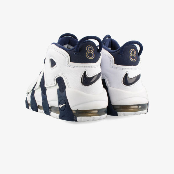 NIKE AIR MORE UPTEMPO WHITE/MIDNIGHT NAVY/RED/GOLD 【OLYMPIC