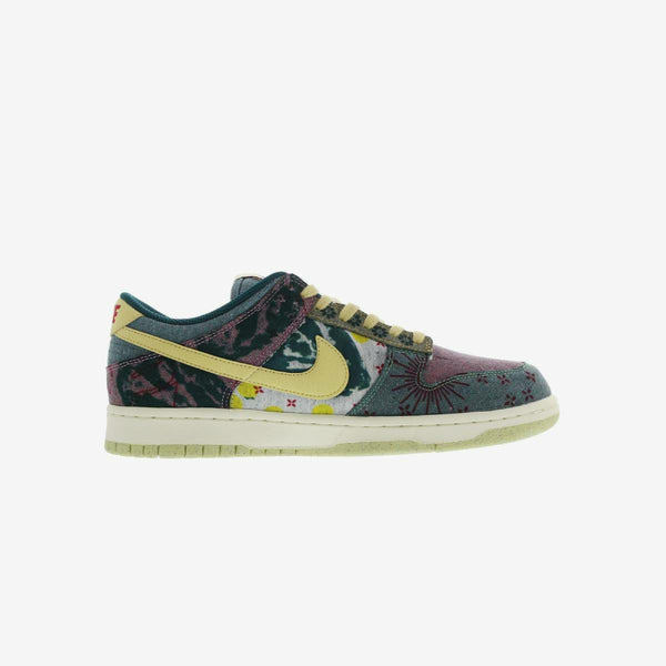 NIKE DUNK LOW SP MULTI COLOR/MIDNIGHT TURQUOISE/CARDINAL RED/LEMON WASH 【COMMUNITY GARDEN】