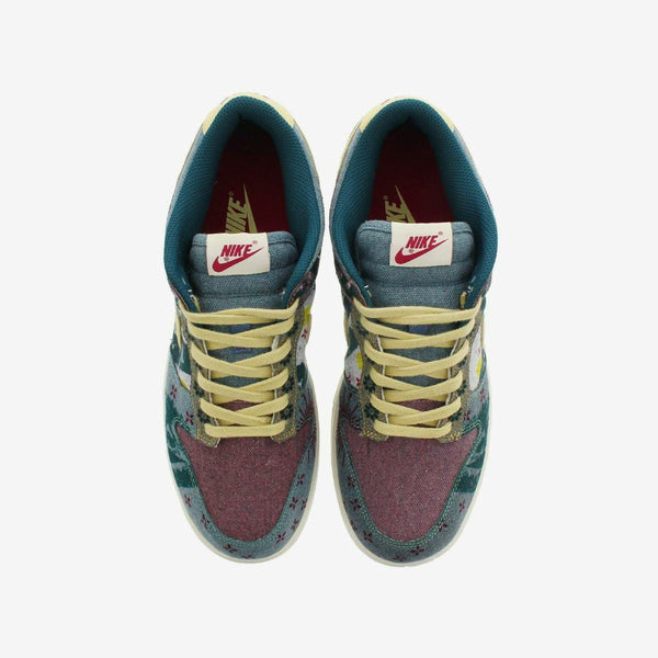 NIKE DUNK LOW SP MULTI COLOR/MIDNIGHT TURQUOISE/CARDINAL RED/LEMON WASH  【COMMUNITY GARDEN】