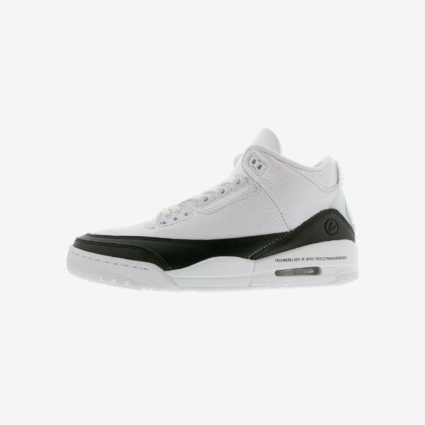NIKE AIR JORDAN RETRO SP WHITE/BLACK/WHITE [FRAGMENT DESIGN