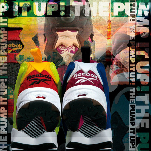 Reebok x KICKS LAB. INSTAPUMP FURY OG BLACK/HYPER GREEN/SCARLET 【ULTIMATE HYBRID】
