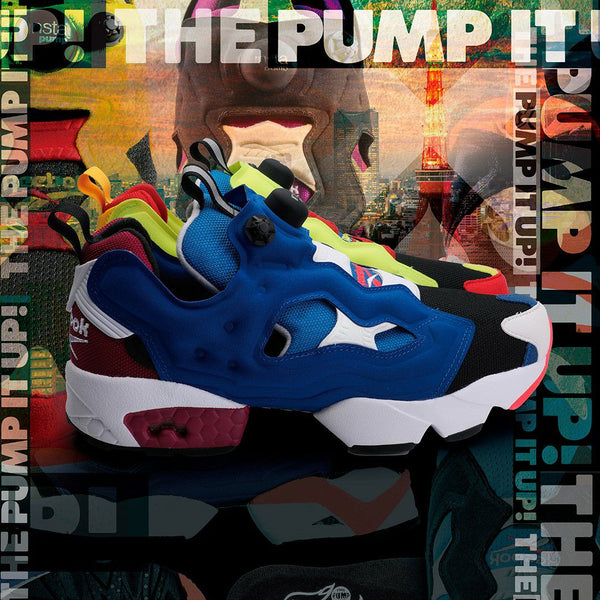 Reebok x KICKS LAB. INSTAPUMP FURY OG BLACK/HYPER GREEN/SCARLET 【ULTIMATE HYBRID】