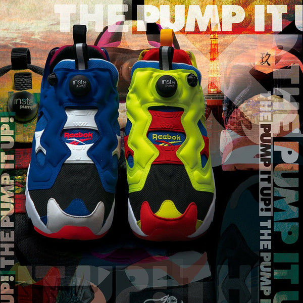 Reebok x KICKS LAB. INSTAPUMP FURY OG BLACK/HYPER GREEN/SCARLET 【ULTIMATE HYBRID】