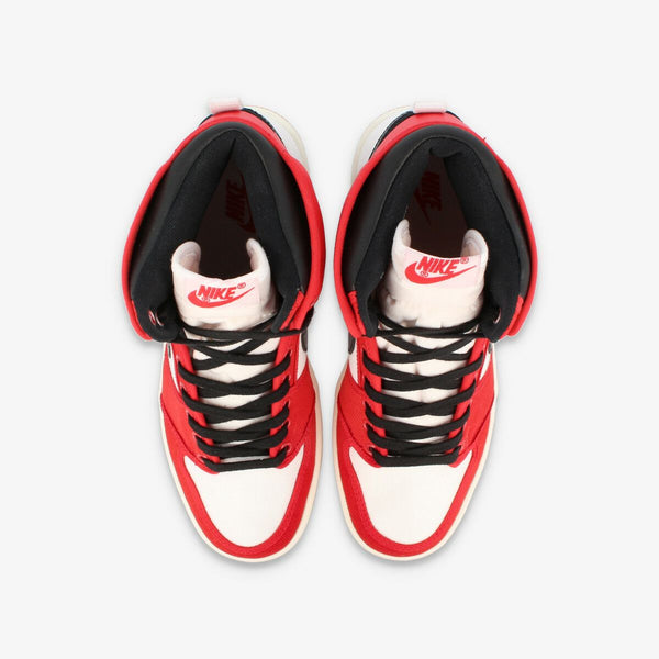 air jordan 1 ko white university red black