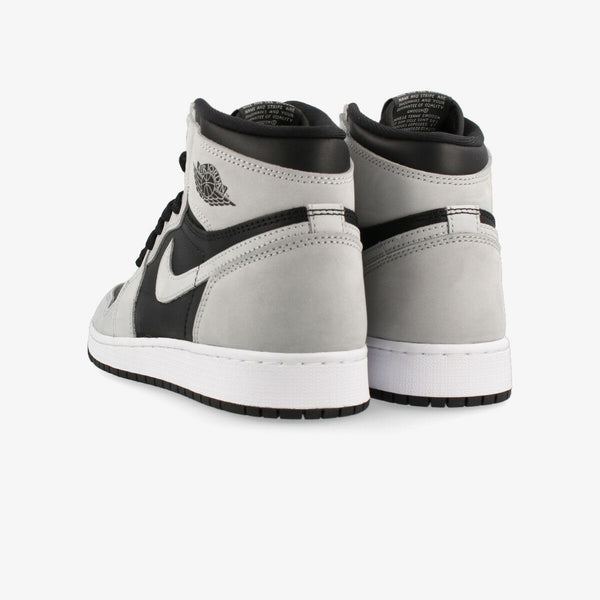 NIKE AIR JORDAN RETRO HIGH OG GS BLACK/LIGHT SMOKE GREY/WHITE