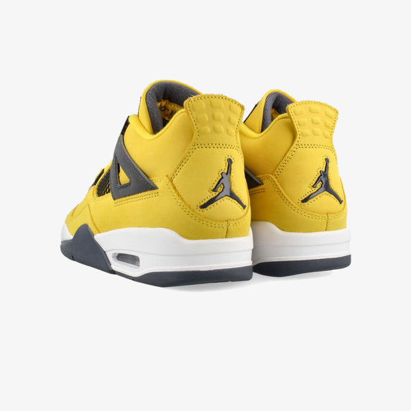 NIKE AIR JORDAN 4 RETRO TOUR YELLOW/WHITE/DARK BLUE GRAY NIKE AIR JORDAN 4 RETRO TOUR YELLOW/WHITE/DARK BLUE GRAY