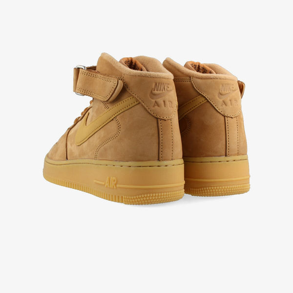 NIKE AIR FORCE 1 MID '07 WB FLAX/WHEAT/GUM LIGHT BROWN