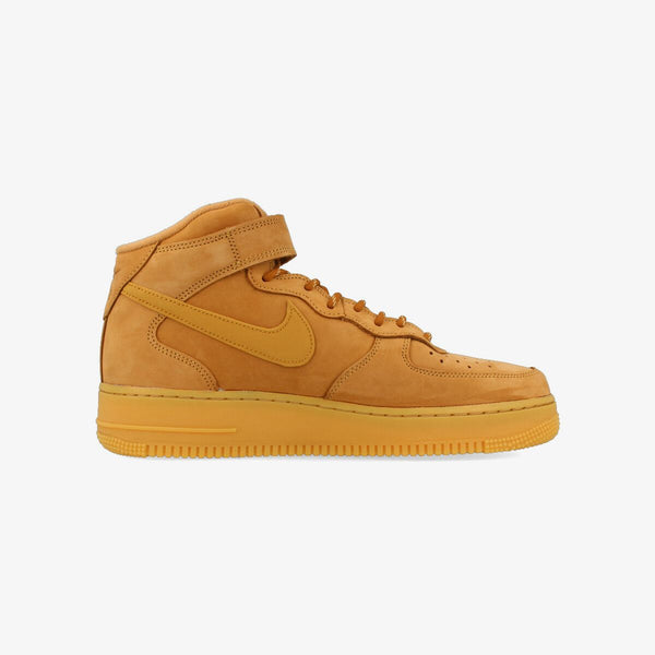 NIKE AIR FORCE 1 MID '07 WB FLAX/WHEAT/GUM LIGHT BROWN