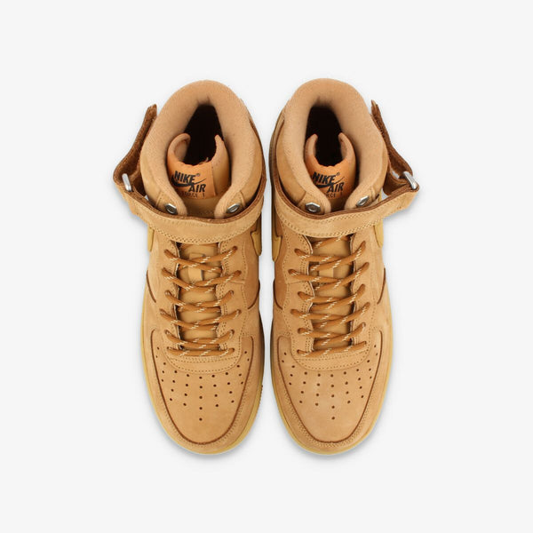 NIKE AIR FORCE 1 MID '07 WB FLAX/WHEAT/GUM LIGHT BROWN