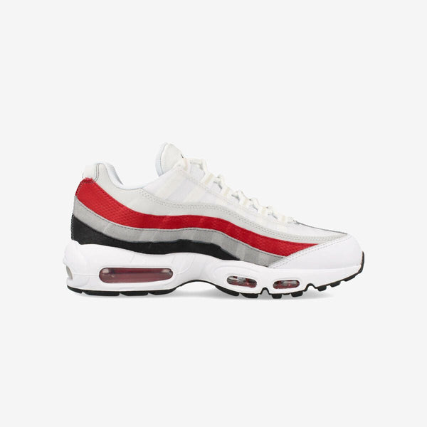 NIKE AIR MAX 95 ESSENTIAL BLACK/WHITE/VARSITY RED/PARTICLE GREY