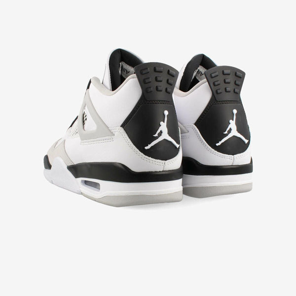NIKE AIR JORDAN RETRO WHITE/BLACK/NEUTRAL GRAY [MILITARY BLACK