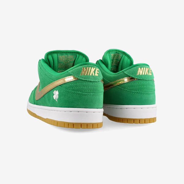 NIKE SB DUNK LOW PRO LUCKY GREEN/METALLIC GOLD PATRICK'S DAY