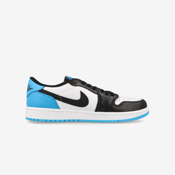 NIKE AIR JORDAN LOW OG WHITE/DARK POWDER BLUE/BLACK [UNC