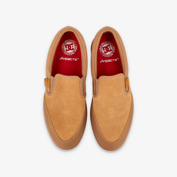 DC SHOES MANUAL SLIP-ON RT S BROWN
