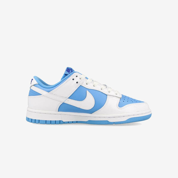 NIKE WMNS DUNK LOW ESSENTIAL WHITE/UNIVERSITY BLUE/CONCORD