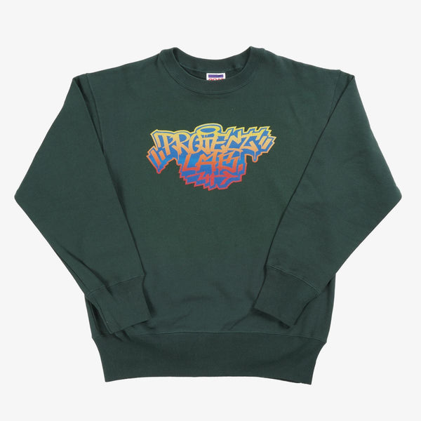 PROJECT LAB. CREW NECK SWEAT 13.5 OZ FOREST