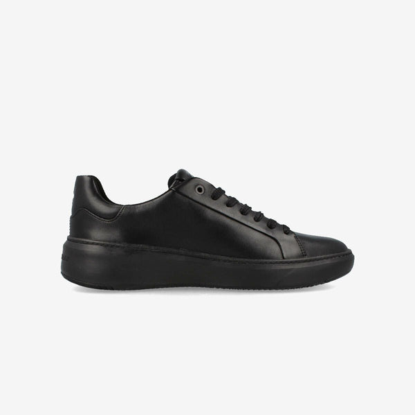 COLE HAAN GRANDPRO TOPSPIN SNEAKER BLACK LEATHER/BLACK