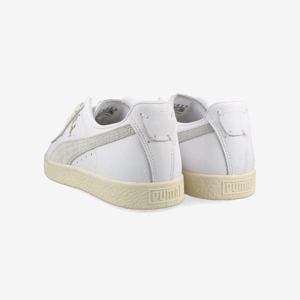 PUMA CLYDE BASE WHITE/FROSTED IVORY/TEAM GOLD