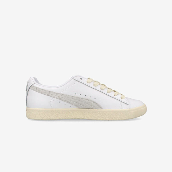 PUMA CLYDE BASE WHITE/FROSTED IVORY/TEAM GOLD