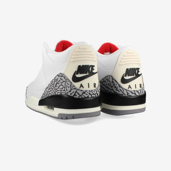 Fire Red Jordan 3s White And Black NIKE AIR JORDAN RETRO SUMMIT