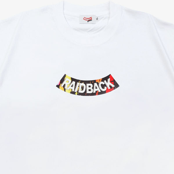 raidback fabric “G.I.T.D. ARCH" TEE (A-TYPE) WHITE