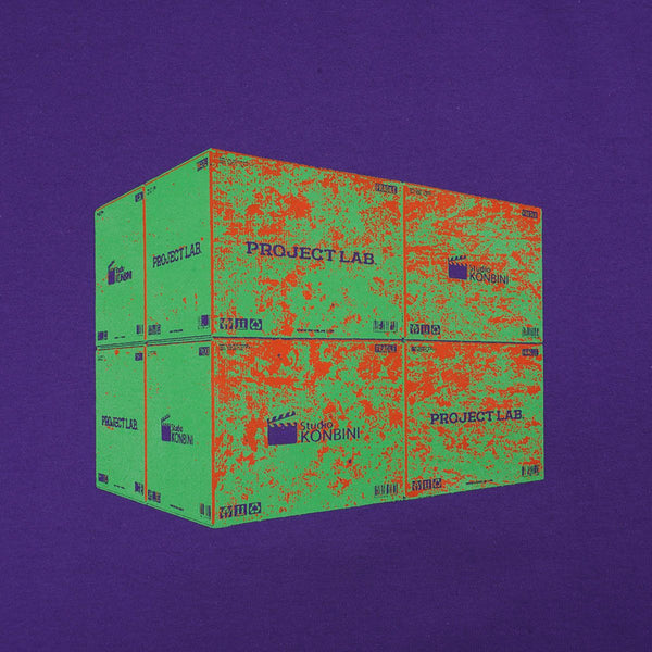 PROJECT LAB. x KONBINI x RYU GODA ORIGINAL T-SHIRT PURPLE