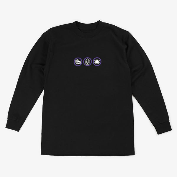 PROJECT LAB. x KONBINI x RYU GODA ORIGINAL LONG T-SHIRT BLACK