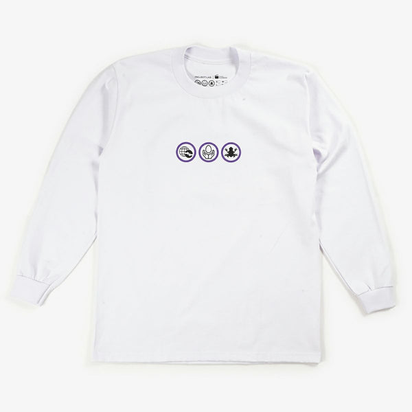 [Store only] PROJECT LAB. x KONBINI x RYU GODA ORIGINAL LONG T-SHIRT WHITE